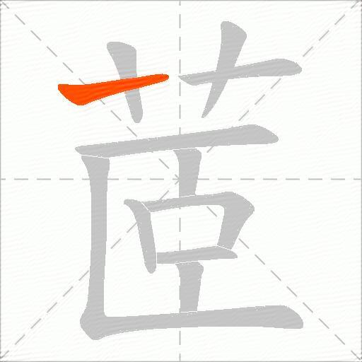 茝
