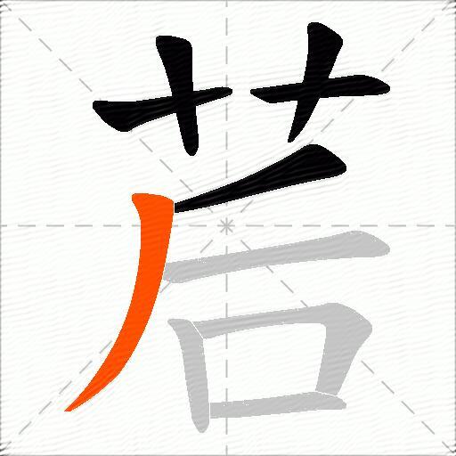 茩