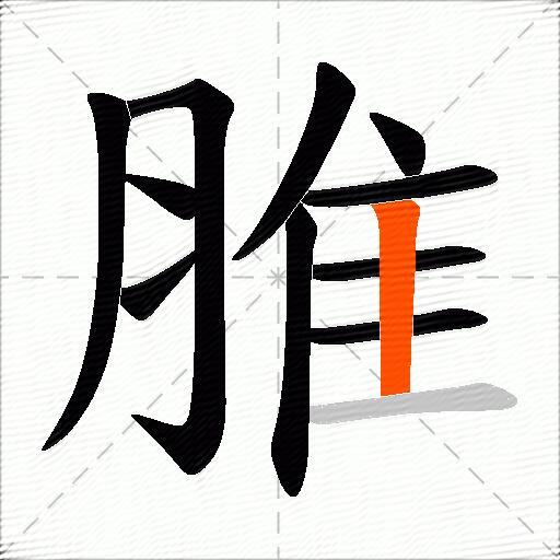脽