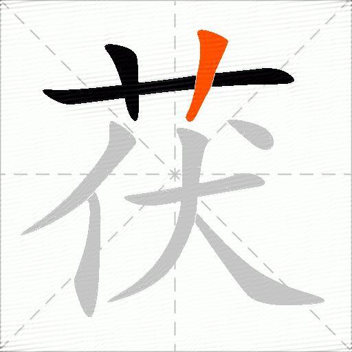 茯