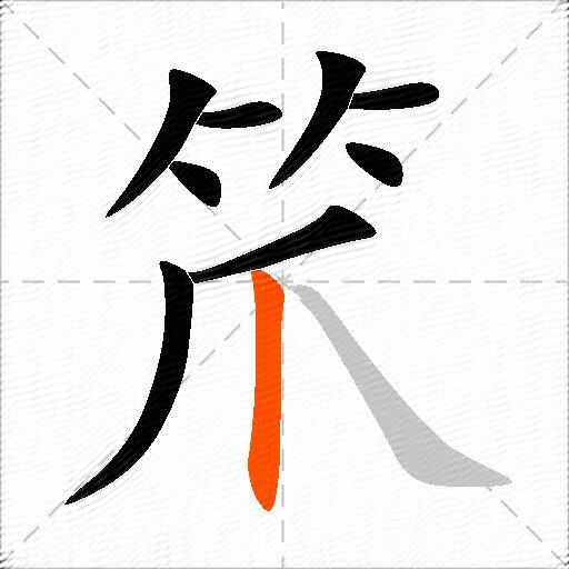 笊