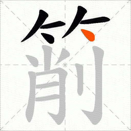 箾
