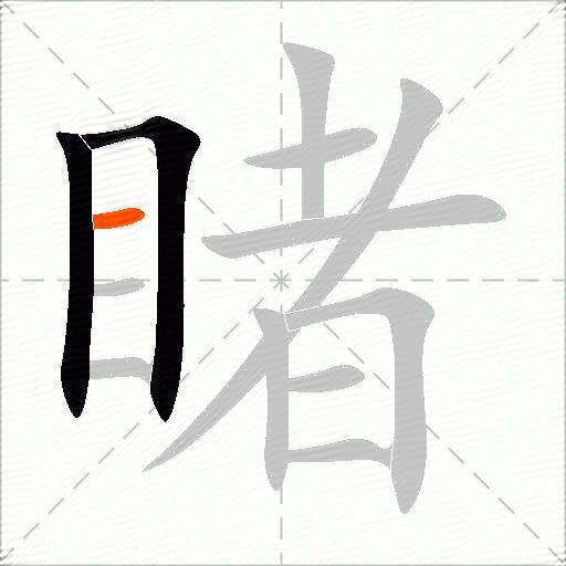 睹