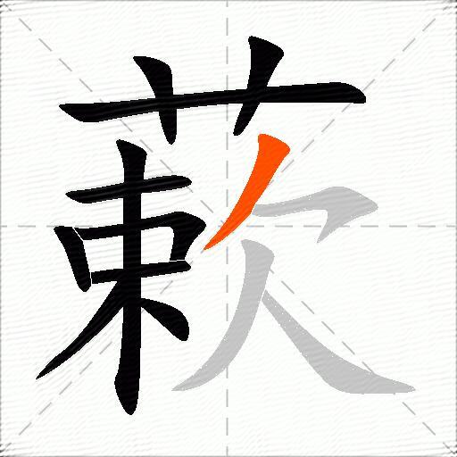 蔌