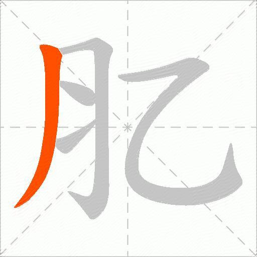肊
