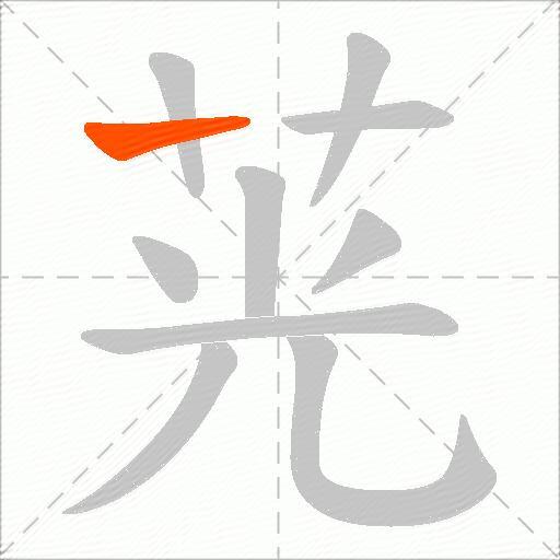 茪