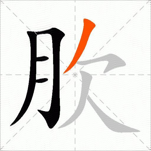 肷