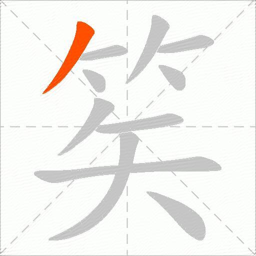 笶