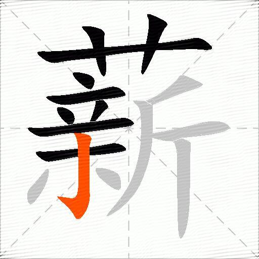 薪