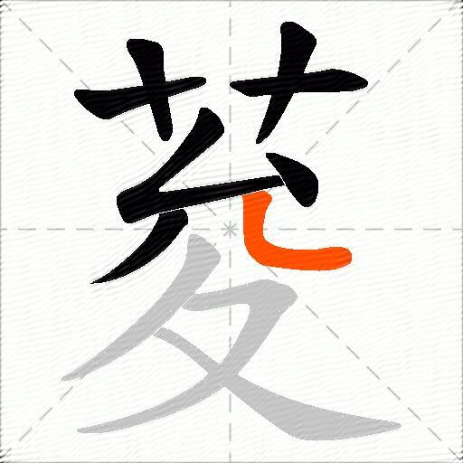 荾