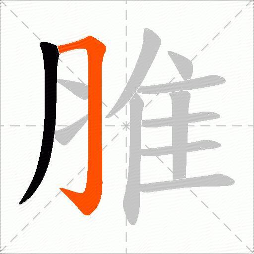 脽