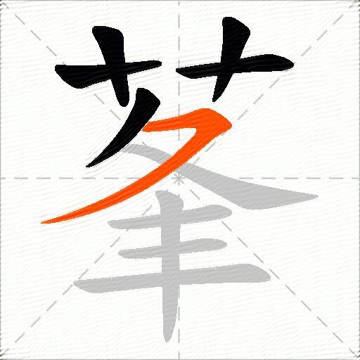 莑