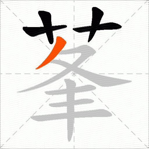 莑