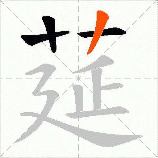 莚