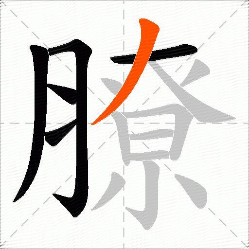 膫