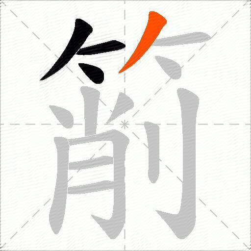 箾