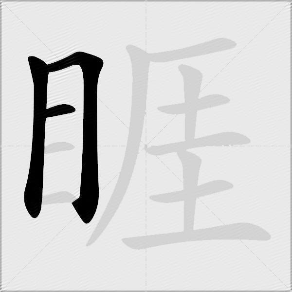睚