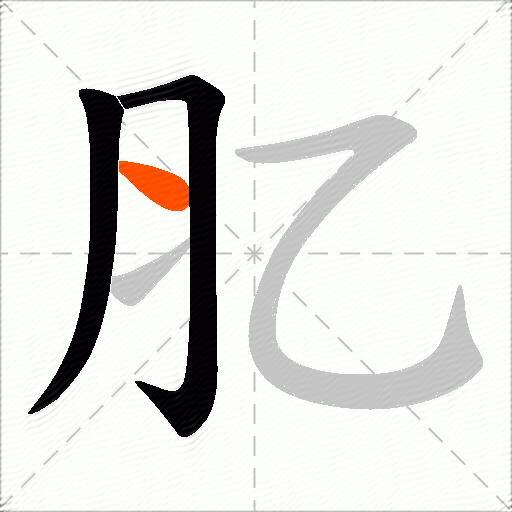 肊