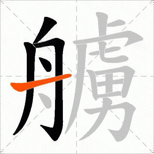 艣
