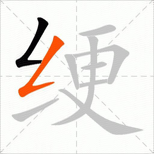 绠