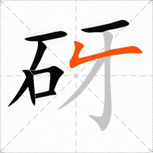 砑