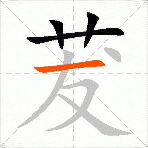 茇