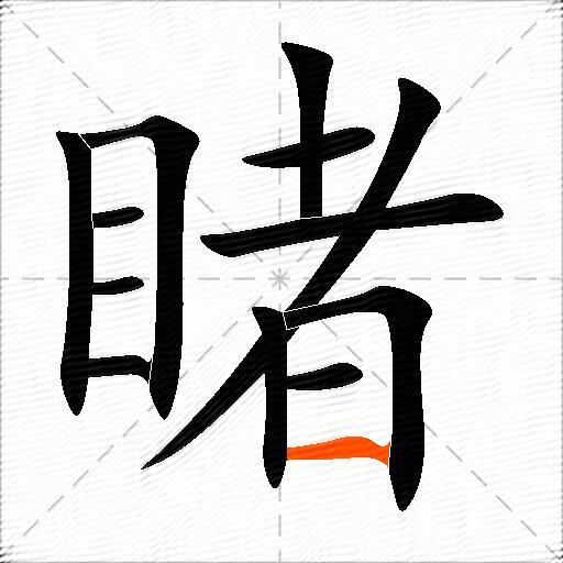 睹