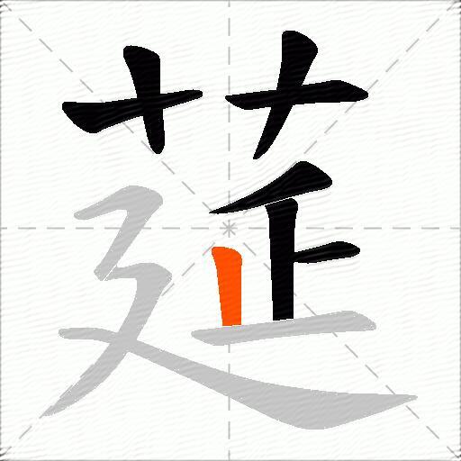 莚