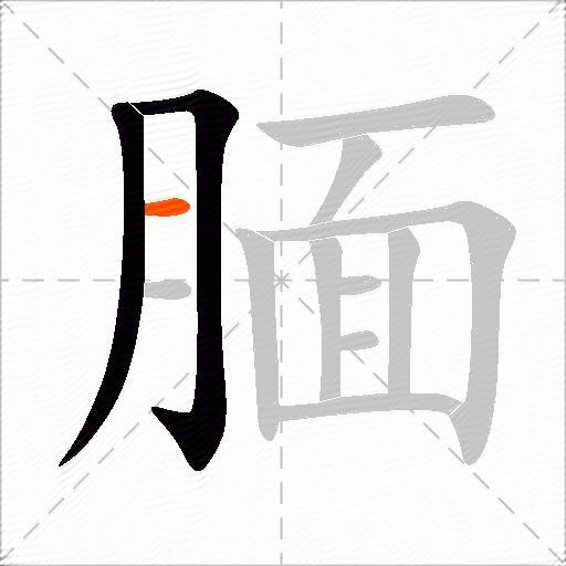 腼