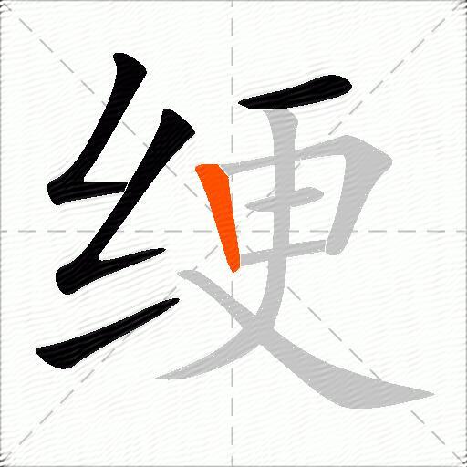 绠