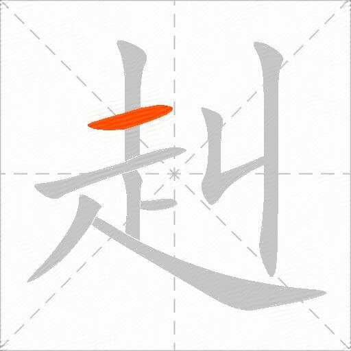 赳
