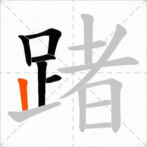 踷