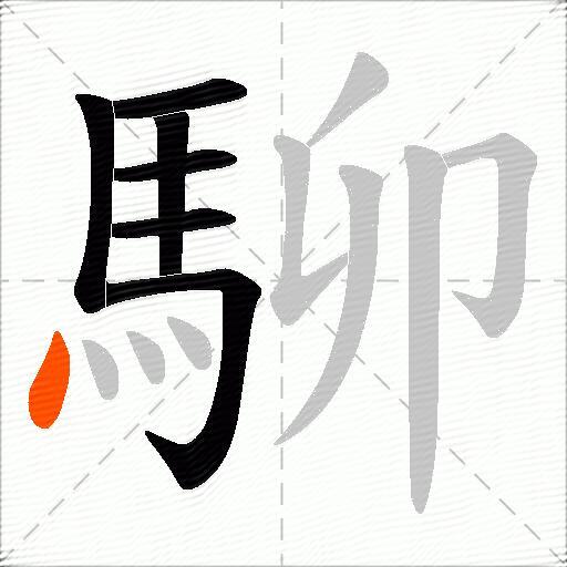 駠