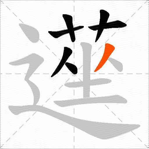 遳