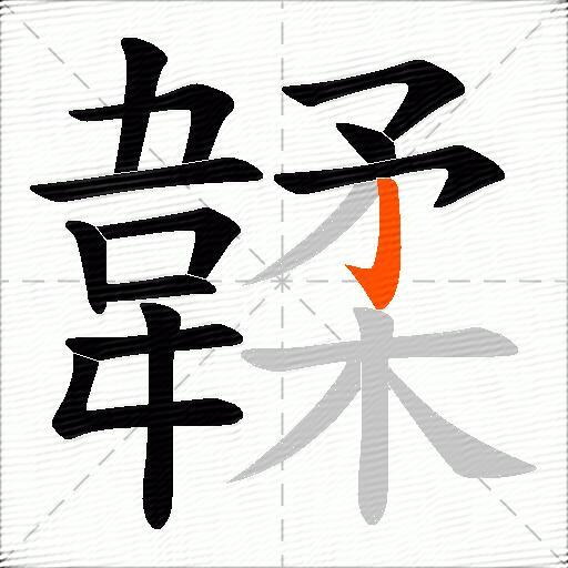 韖
