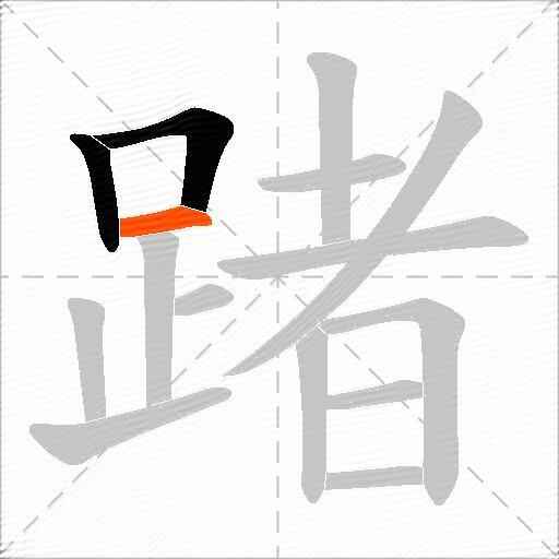 踷