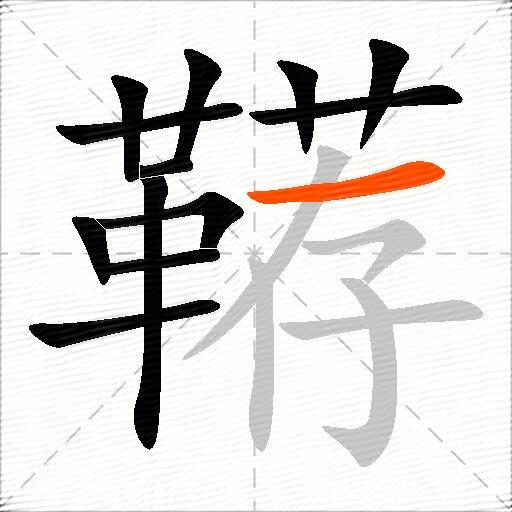 鞯