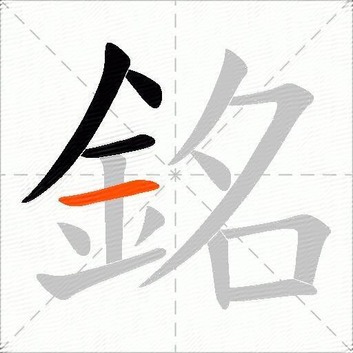 銘