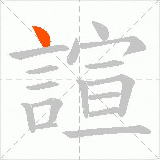 諠