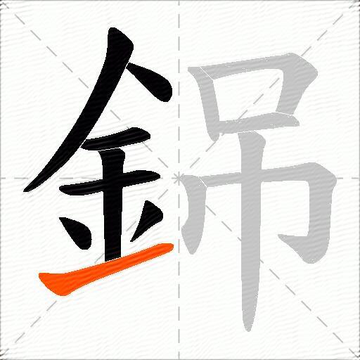 銱