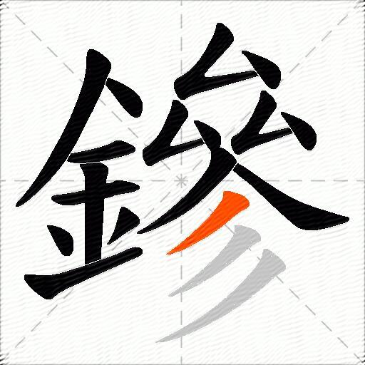 鏒