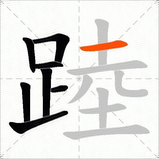 踛