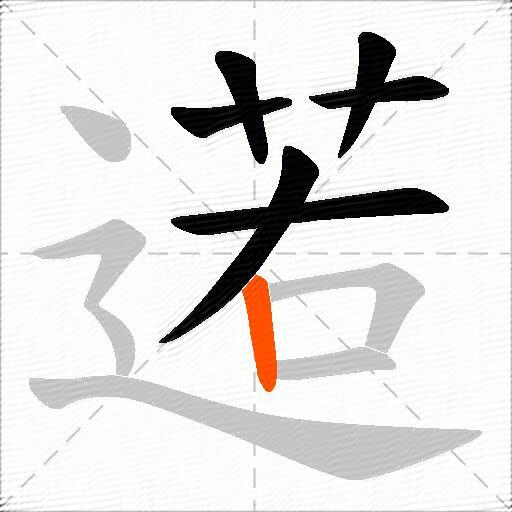 逽
