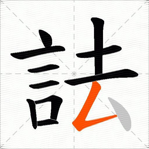 詓