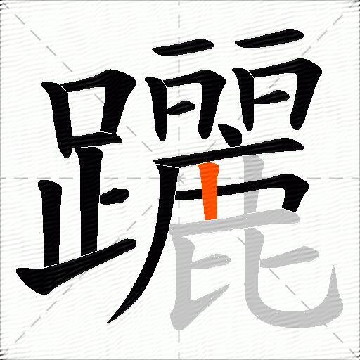 躧