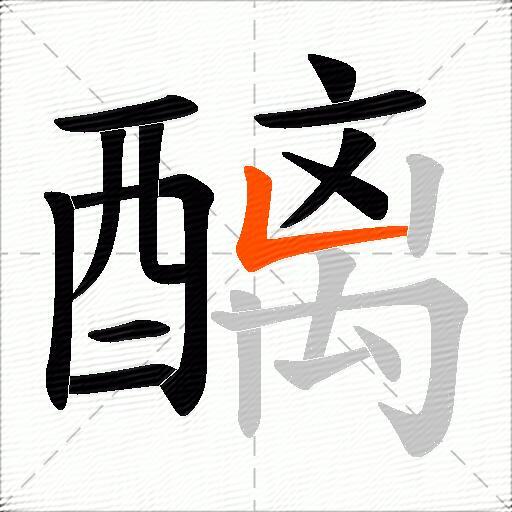 醨