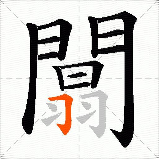 闒