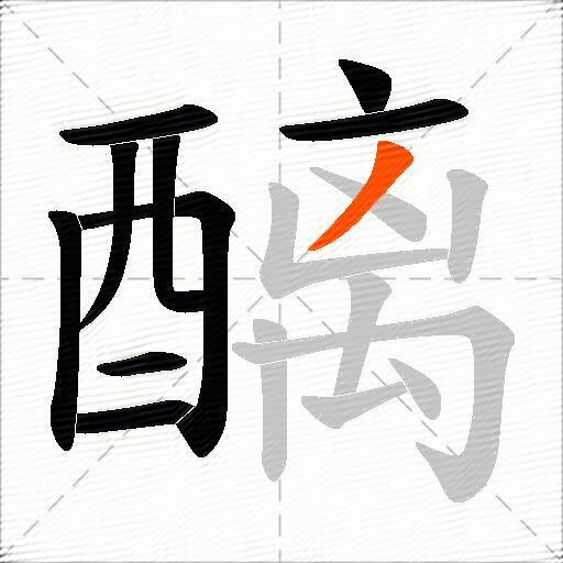 醨