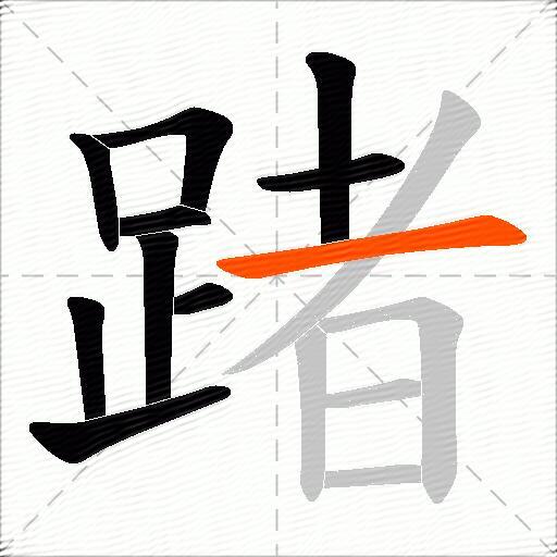 踷