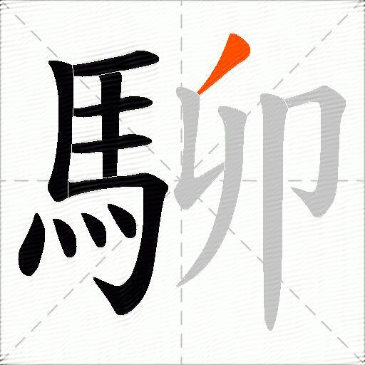 駠